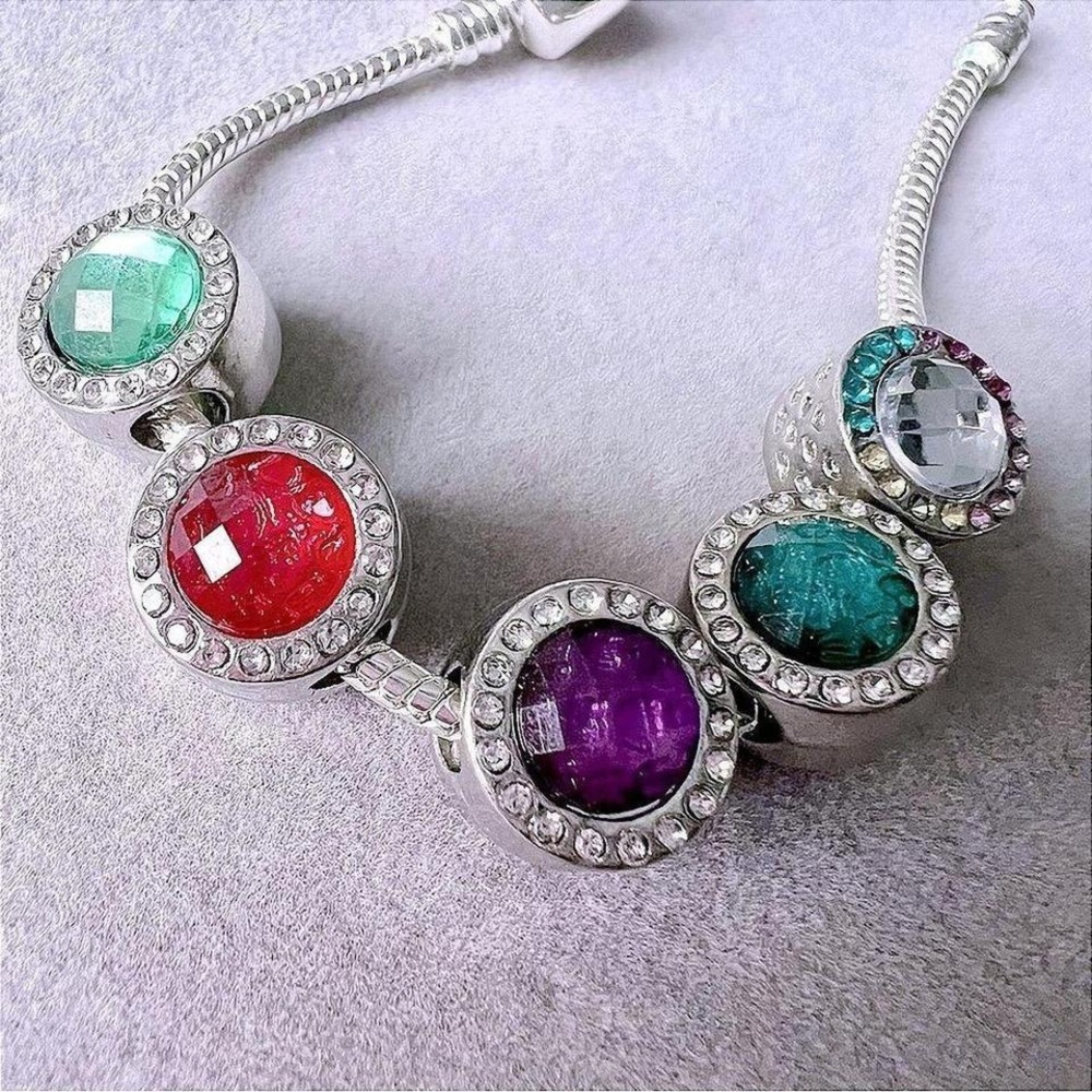 Colorful Bead Charm BUNDLE fits PANDORA - Picture 3 of 8
